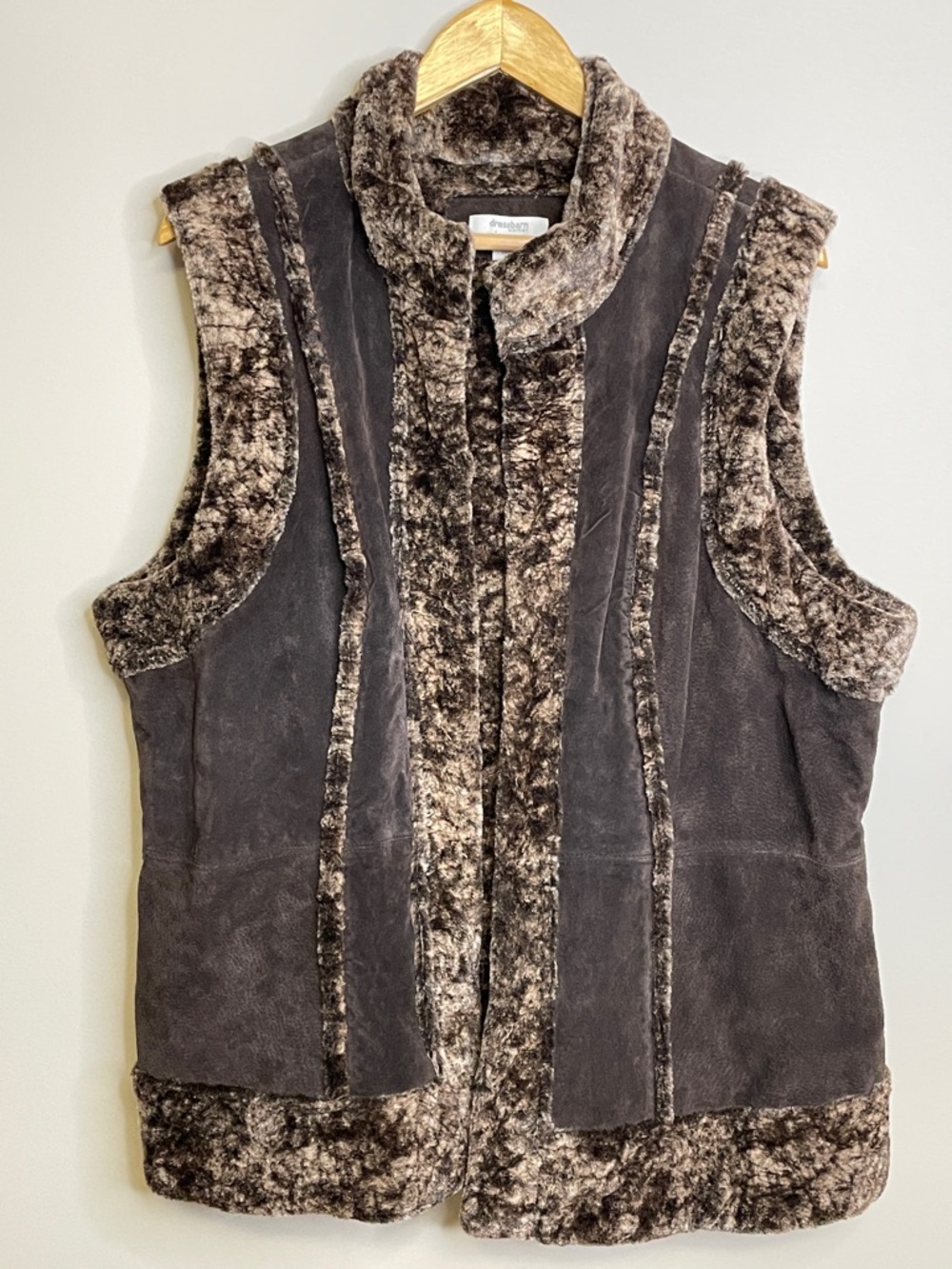 NWOT Dressbarn Suede Vest